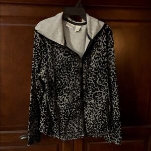 Stylish Leopard Print Women's Cardigan